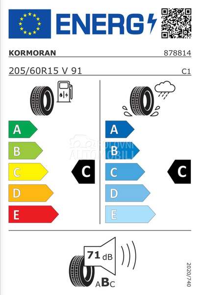 Kormoran 205/60 R15 Letnja