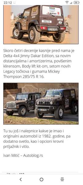 Suzuki Jimny samurai