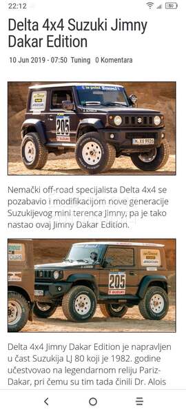 Suzuki Jimny samurai