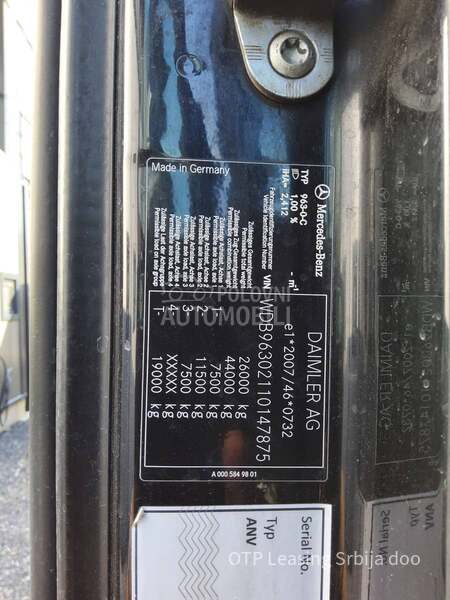 Mercedes Benz Actros 2645