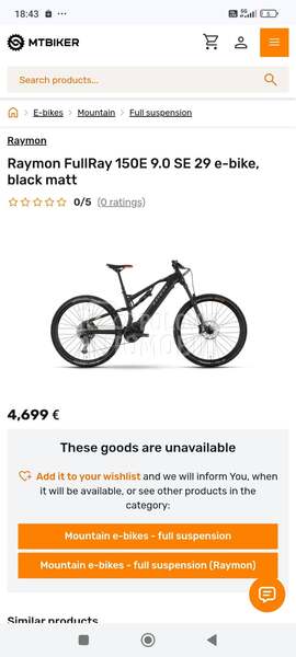 Raymon Full sus 29 er