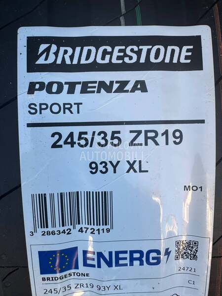 Bridgestone 245/35 R19 Letnja