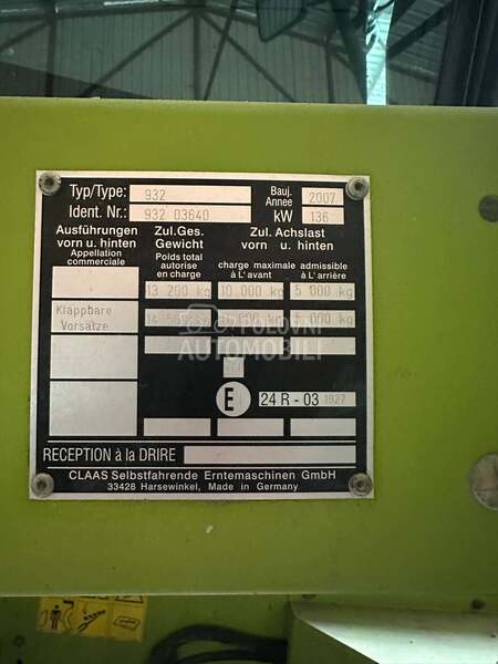 Claas medion 310