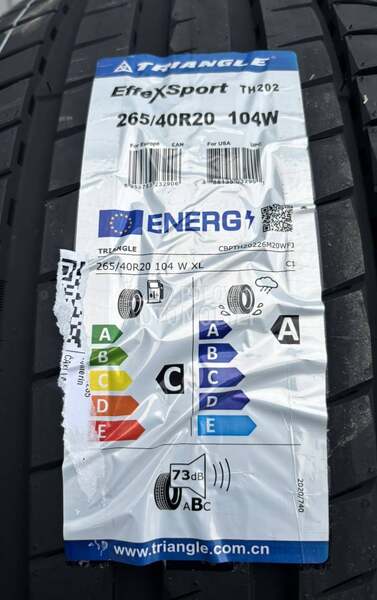 Triangle 265/40 R20 Letnja