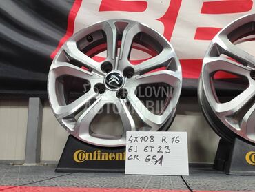 Aluminijumske felne  16" 4 x 108