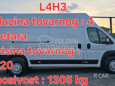 Peugeot Boxer L4H3/LIZING/O.D.L.ICAN