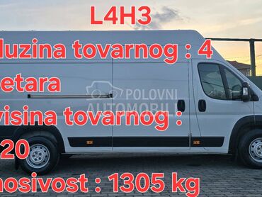 Peugeot Boxer L4H3/LIZING/O.D.L.ICAN