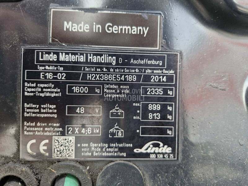 Linde E16