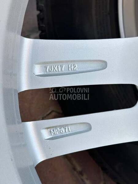 Aluminijumske felne autec 17" 5 x 112