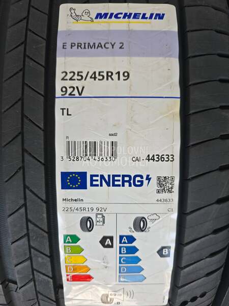 Michelin 225/45 R19 Letnja