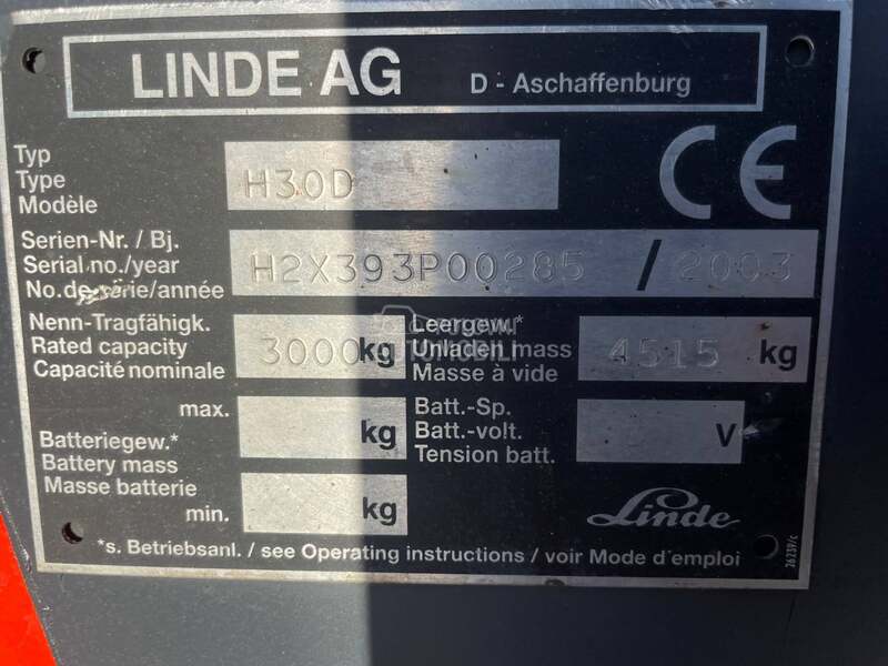 Linde H 30 Duplex