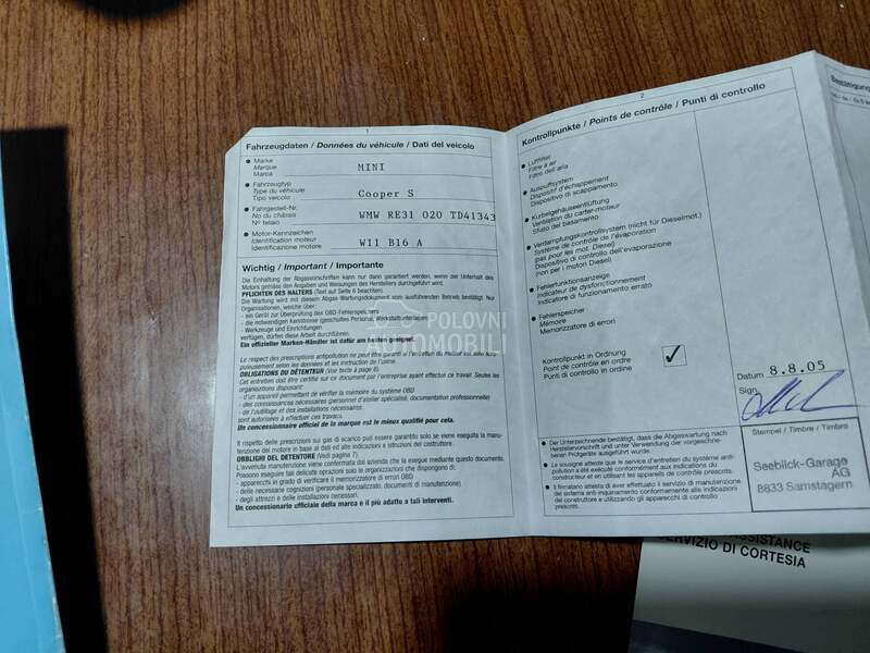 MINI Cooper S R53