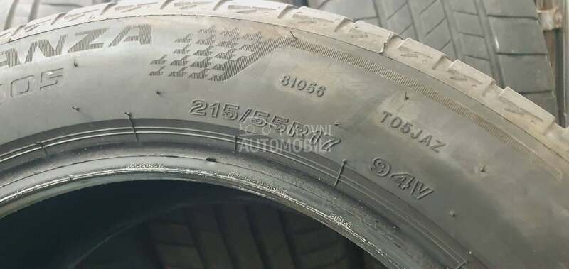 Bridgestone 215/55 R17 Letnja