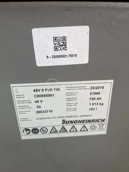 Jungheinrich 2 tone Triplex Pozicioner