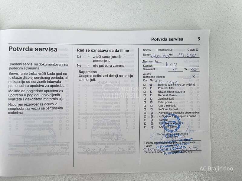 Opel Corsa E F 1.2 75 HP MT5