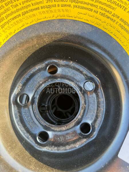 Čelične felne  20" 5 x 112