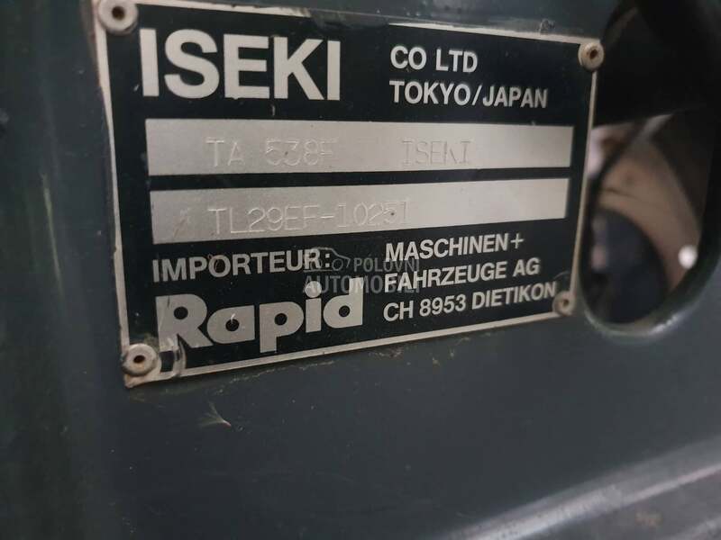 Iseki TA538F