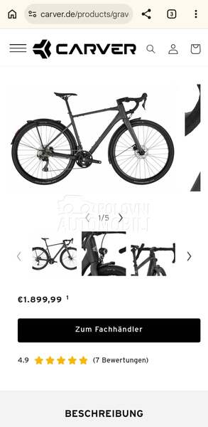 Carver Gravel 2x11 full GRX