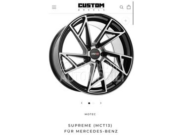 Aluminijumske felne motec 19" 5 x 112