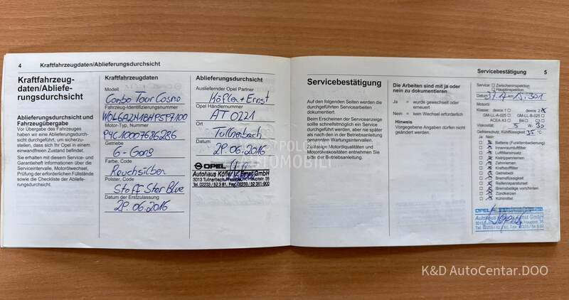 Opel Combo MAXI 1.6CDTI V.ser.v