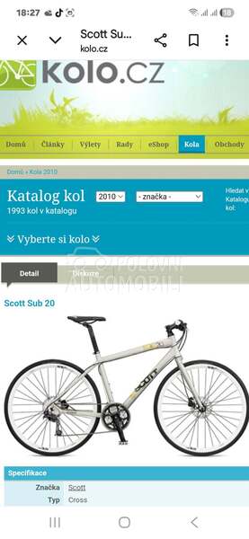 Scott SUB 20 vel. XL TOP