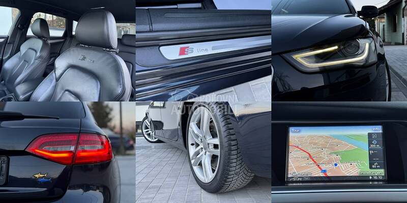 Audi A4 S LINE/LED/KOŽA/NAV