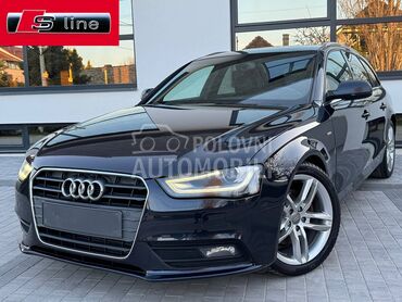 Audi A4 S LINE/LED/KOŽA/NAV