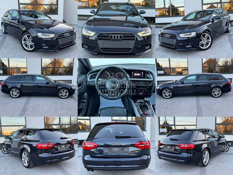 Audi A4 S LINE/LED/KOŽA/NAV