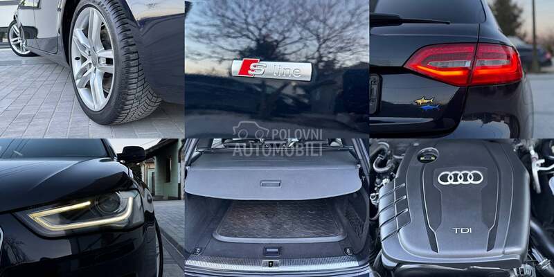 Audi A4 S LINE/LED/KOŽA/NAV
