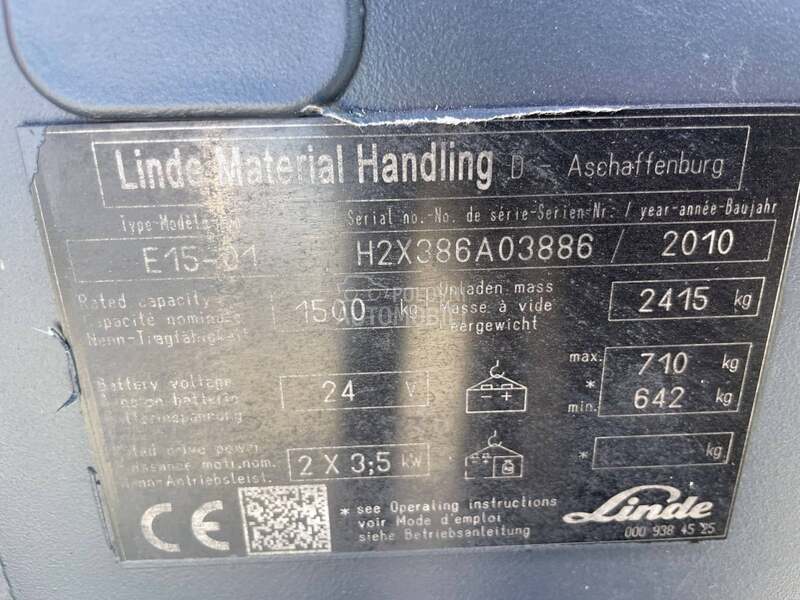 Linde E 15