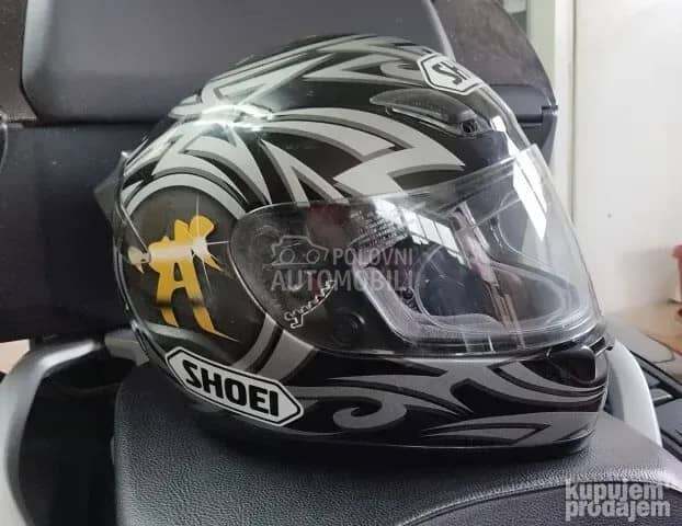 Honda CBR600F + Shoei