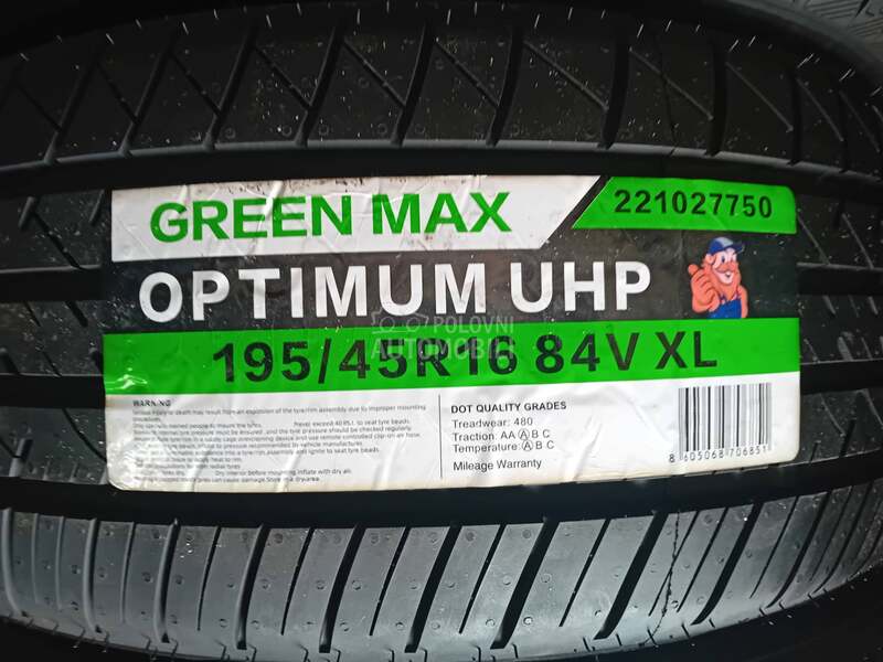 Linglong 195/45 R16 Letnja