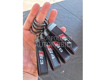 Kozni privezak za kljuceve NOV za Audi A3, A4, A6 ...