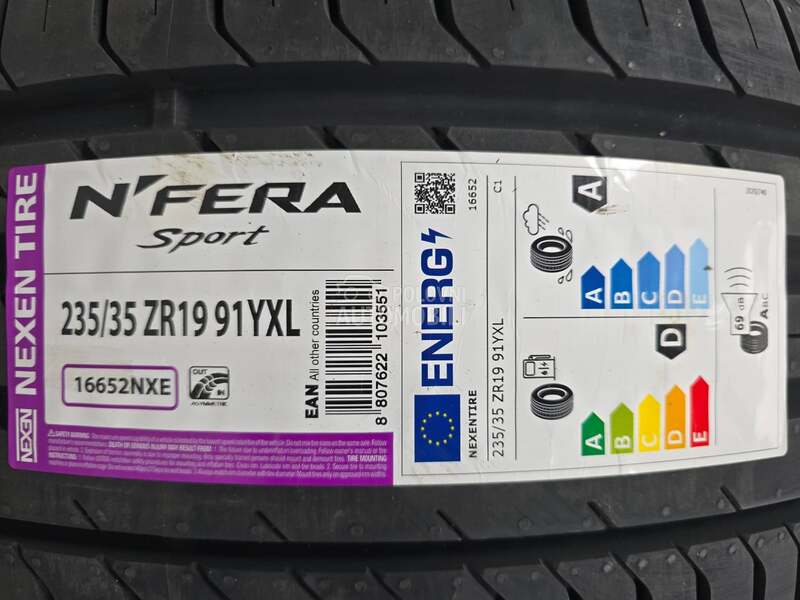 Nexen 235/35 R19 Letnja