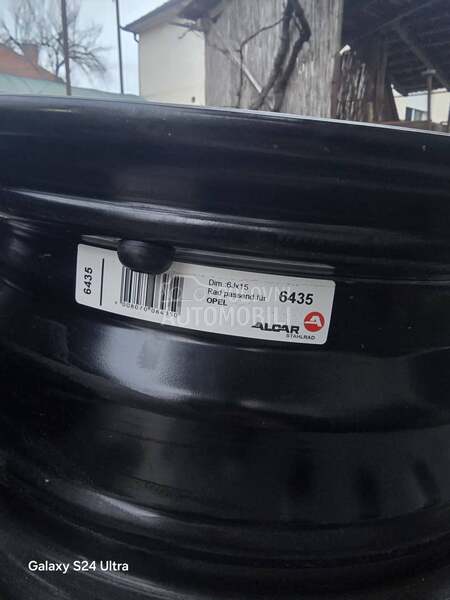 Čelične felne  15" 4 x 100