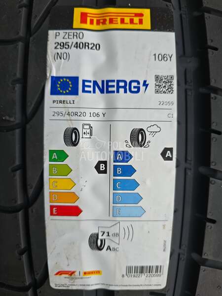 Pirelli 295/40 R20 Letnja
