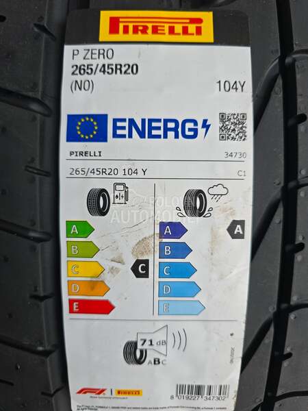 Pirelli 295/40 R20 Letnja