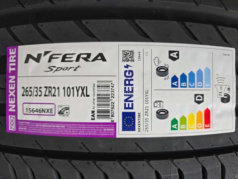 Nexen 265/35 R21 Letnja