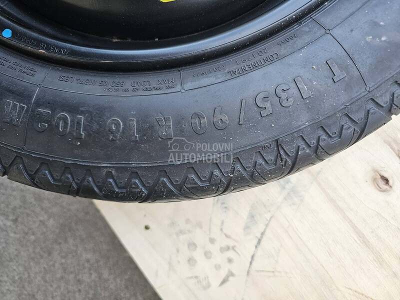 Rezervni točak ćopavac 4x108