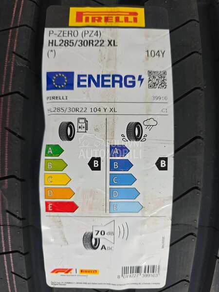 Pirelli 285/30 R22 Letnja