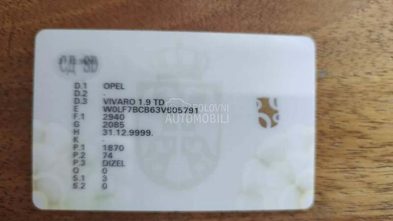 Opel Vivaro 1.9 DTI