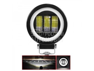 Led radni far sa prstenom  