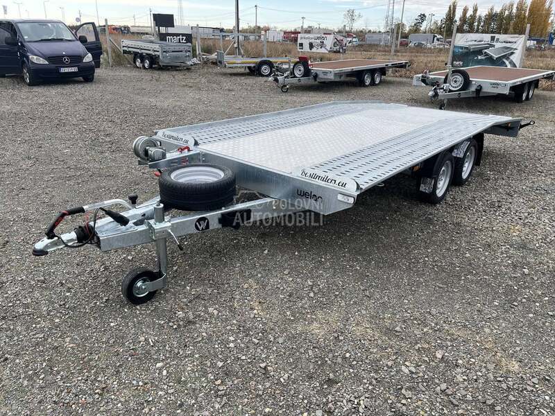 Besttrailers REBEL 4.5m kosa alu pod