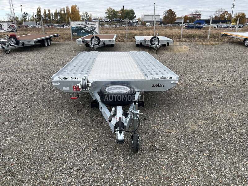 Besttrailers REBEL 4.5m kosa alu pod