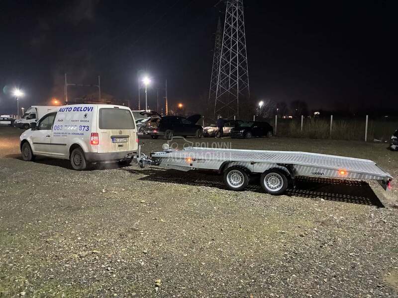 Besttrailers REBEL 4.5m kosa alu pod