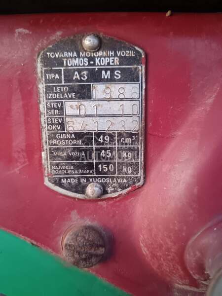 Tomos Automatic a3 ms