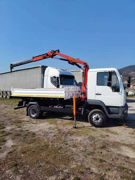 MAN Le 8.180 kiper kran