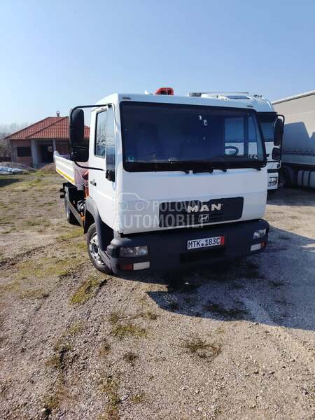 MAN Le 8.180 kiper kran