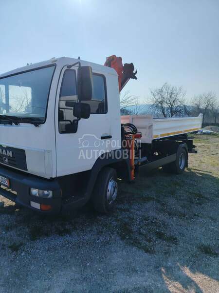 MAN Le 8.180 kiper kran