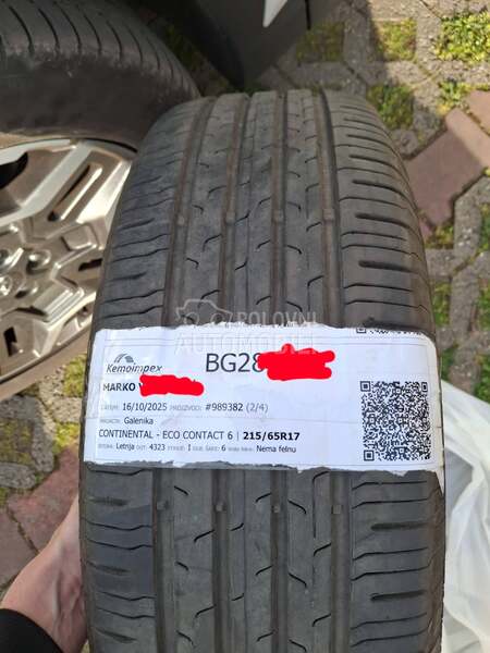 Continental 215/65 R17 Letnja